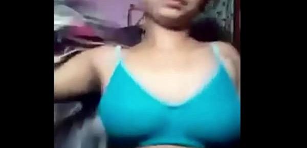  Indian huge tits aunt removing infront of cam